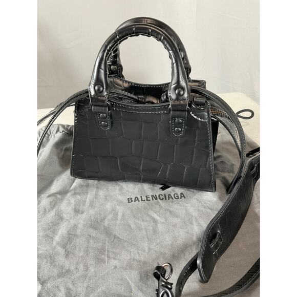 Balenciaga Embossed Neo Cagole Nano Bag - Picture 3 of 5
